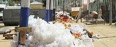 La Feria ha generado 1,5 millones de kilos de basura