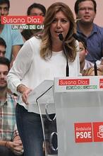 Susana Díaz, en el aniversario de su mandato en la Junta: «Soy roja y decente»