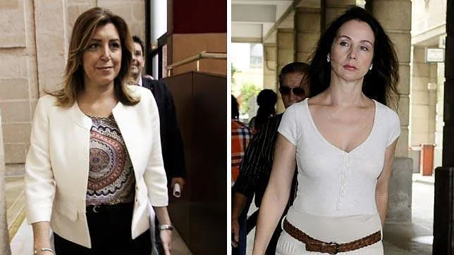 Susana Daz y la juez Mercedes Alaya