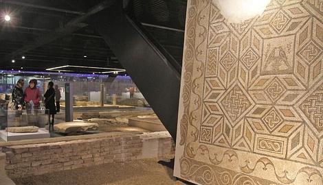Los mosaicos son uno de los grandes tesoros del Antiquarium. Foto: Rocío Ruz