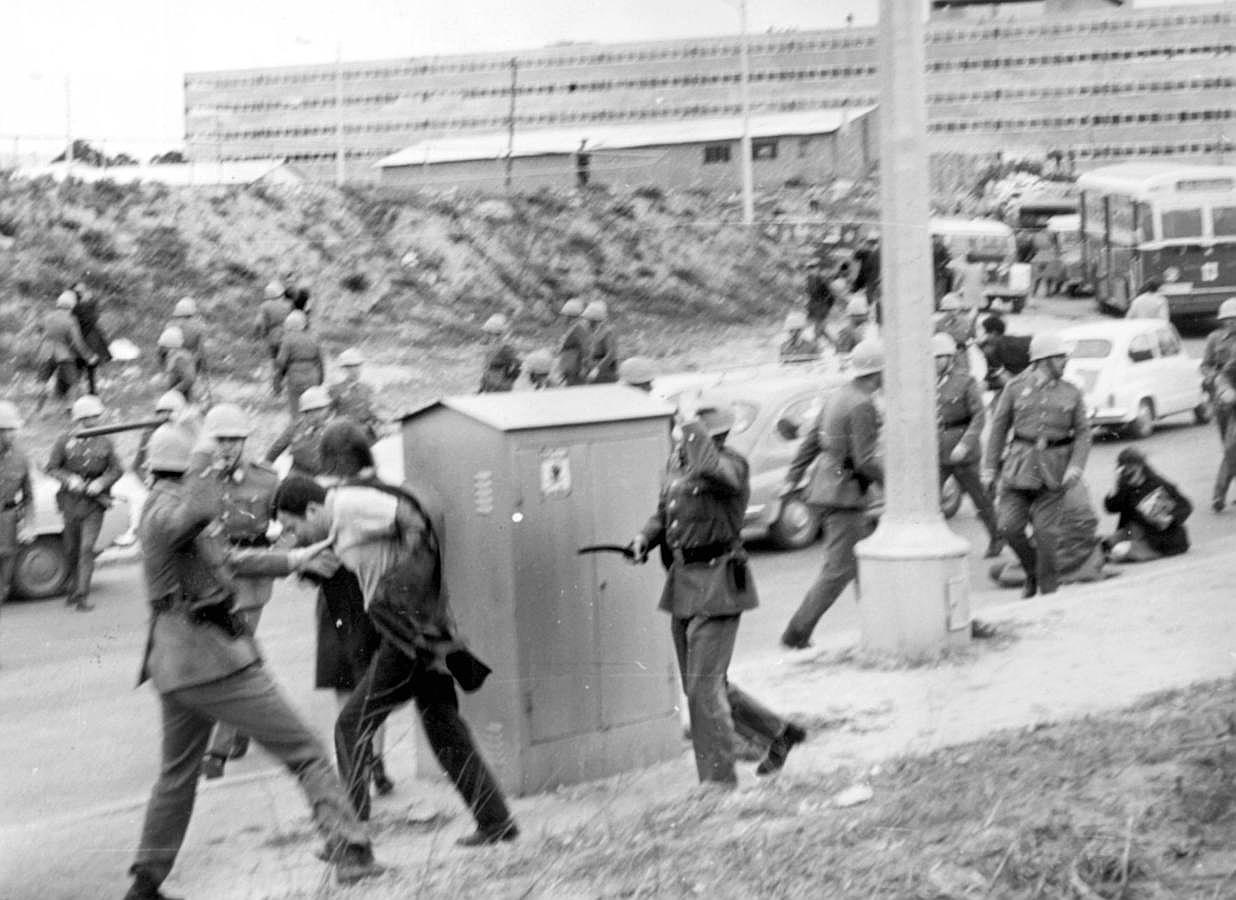 Resultado de imagen para MANIFESTACION 24 FEBRERO 1965  TIERNO GALVAN ARANGUREN GARCIA CALVO