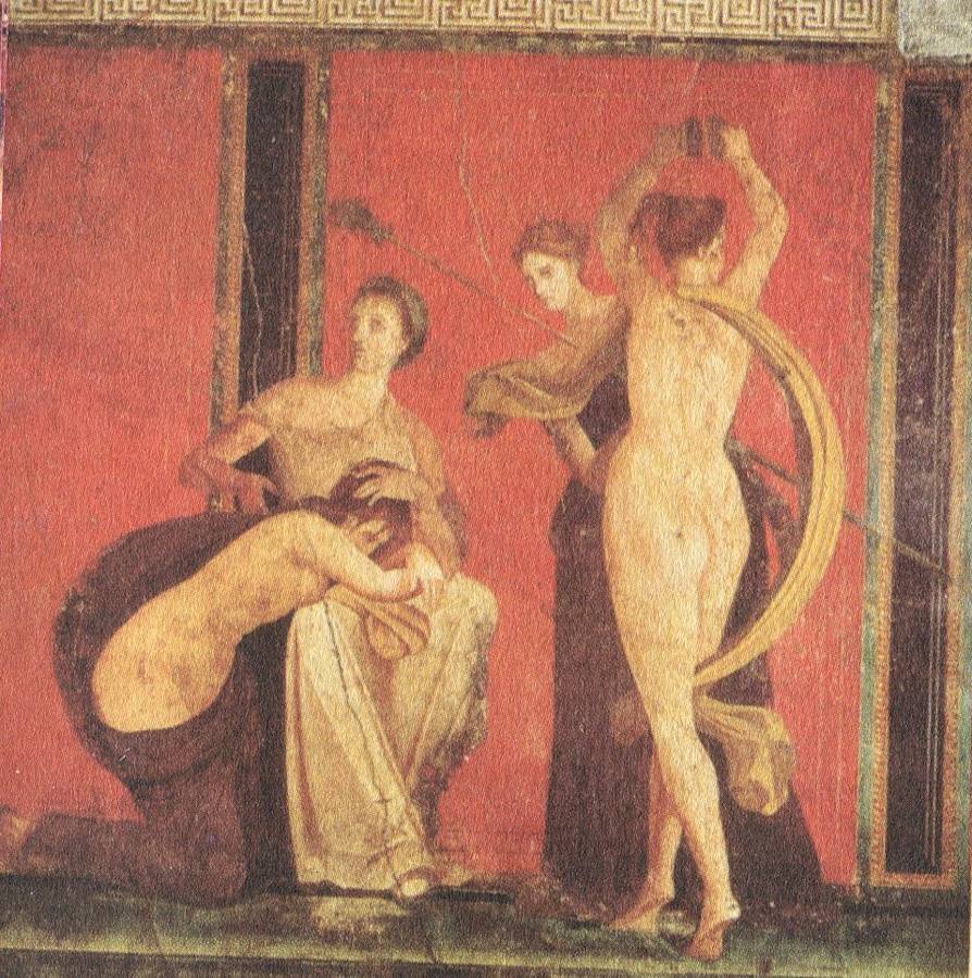 El sexo impregnaba la vida de la ciudad del Vesubio