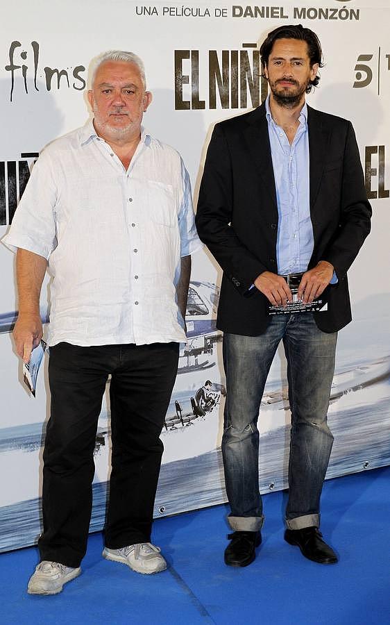 El driector Imanol Uribe y el actor Juan Diego Boto tampoco faltaron al estreno.