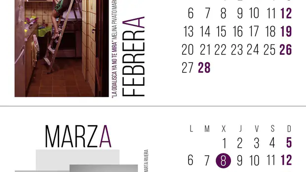 El calendario cambia al femenino el nombre de los meses