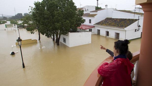 Inundaciones en Cártama (Malaga)