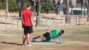 Alfaro, el &uacute;nico contratiempo