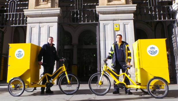 Los nuevos triciclos de Correos
