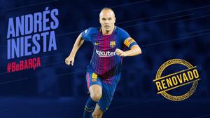 Iniesta, renovado de por vida