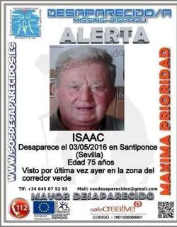 Buscan a un varón de 75 años desaparecido en Santiponce