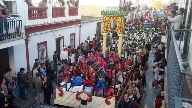 Cabalgata de Reyes Magos de Los Palacios y Villafranca