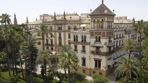 Vista del hotel Alfonso XIII