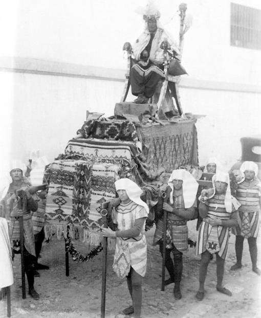 Un auténtico trono para Baltasar en 1927