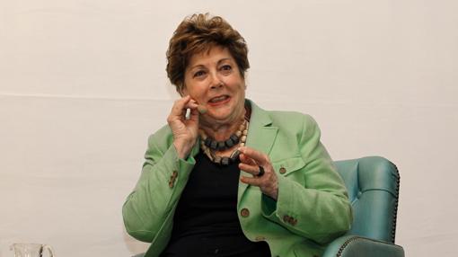 Paloma Gómez Borrero, durante su intervención