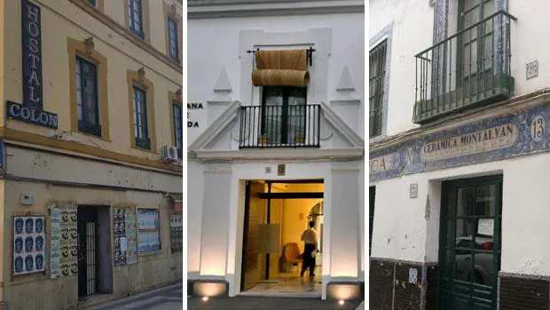 Antiguos edificios de varias zonas de Sevilla se han remodelado para ampliar la oferta hotelera de la ciudad