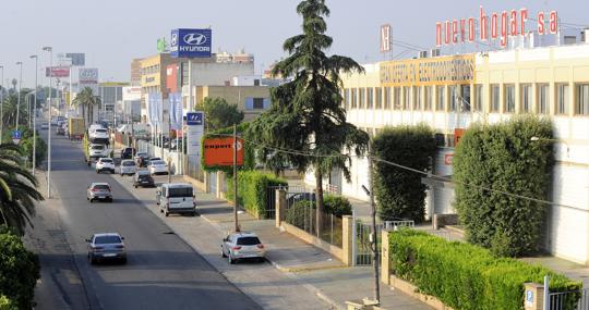 Polígono Carretera Amarilla, ubicado en zona urbana