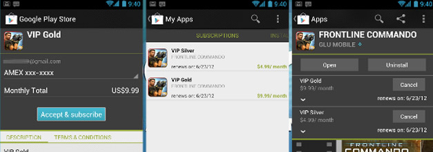 Google incorpora suscripciones a Google Play Google incorpora suscripciones a Google Play
