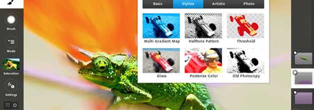 Photoshop Touch se actualiza para el iPad Mini Photoshop Touch se actualiza para el iPad Mini