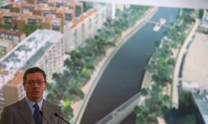 Otros 66 millones para el parque y la �playa� del Manzanares