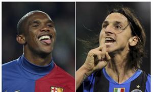 Eto'o acuerda su fichaje con el Inter