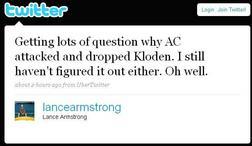 Armstrong explota contra Contador: «No me explico por qué atacó»