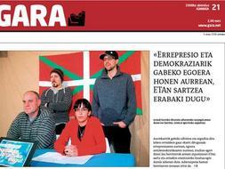 Tres miembros del aparato militar de ETA, detenidos en Francia