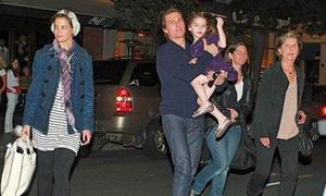 Katie Holmes y Tom Cruise, una familia muy bien avenida