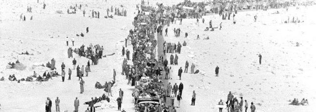 La «pacífica marcha verde»... hacia un exilio forzado