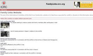 Cruz Roja abre una web para la búsqueda de familiares desaparecidos en Haití