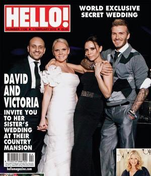 Boda de cuento para la hermana de Victoria Beckham