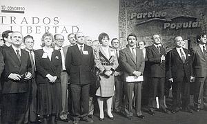 Aznar re�ne en Sevilla a su primera ejecutiva del PP