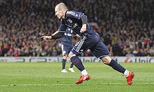 Robben deja helado al Manchester