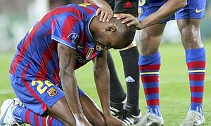 Abidal, diez d�as de baja