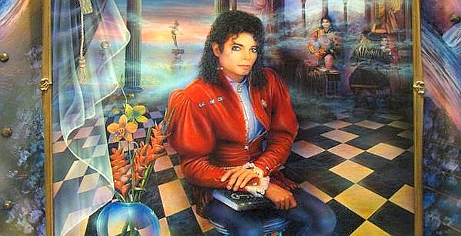 Subastan en eBay el �nico retrato para el que Michael Jackson pos�