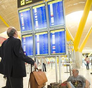 Barajas se resiste a la nube