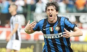 Milito da al Inter su quinto scudetto consecutivo 