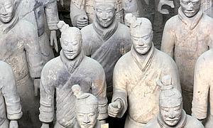 Los legendarios guerreros de terracota de Xian ganan su penltima batalla