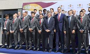 Espa�a, en la presentaci�n en Las Rozas 