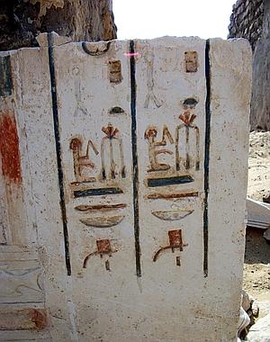 Hallan una tumba de un comandante egipcio de hace ms de 3.000 aos