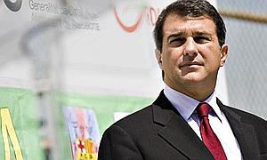 Joan Laporta, encantado con la �barcelonitis� del Madrid