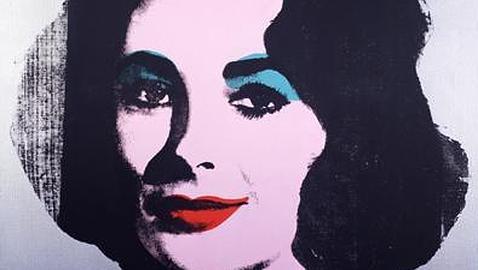 Subastan un retrato inédito de Liz Taylor pintado por Warhol Subastan un retrato inédito de Liz Taylor pintado por Warhol