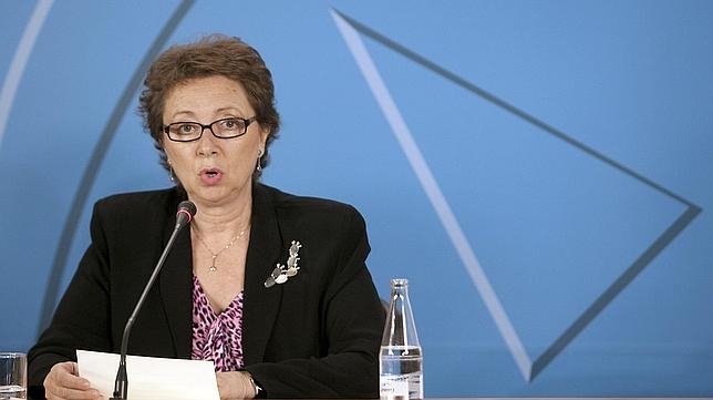 Carmen Mart�nez Aguayo, consejera de Hacienda