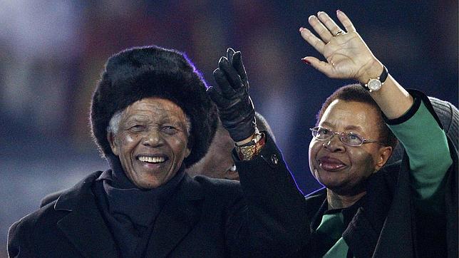 Mandela, testigo del triunfo de Espa�a