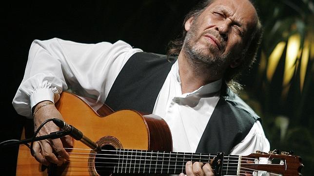 El maestro, en plena actuacin en uno de sus conciertos.