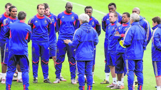 La Federación francesa cita a declarar a los huelguistas de la selección La Federación francesa cita a declarar a los huelguistas de la selección