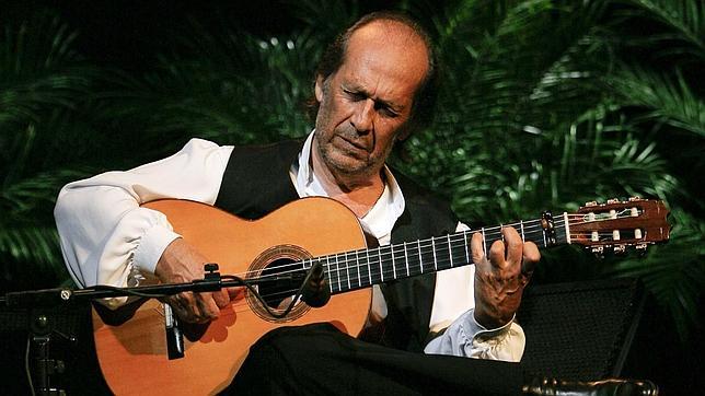 Paco de Luca en el pasado Festival de la Guitarra de Crdoba, celebrado en julio.