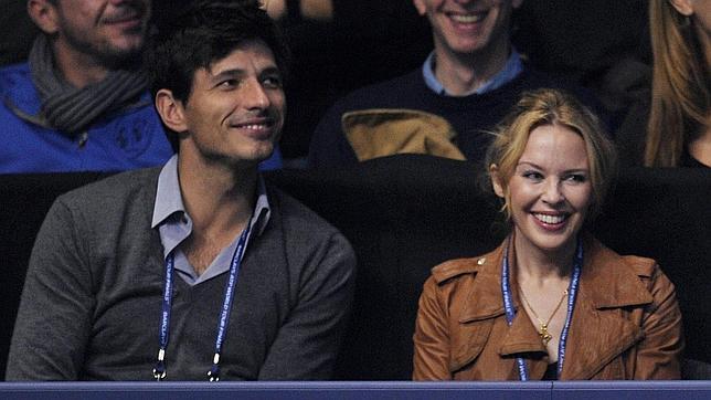 Andr�s Velencoso y Kylie Minogue, dos a�os de amor