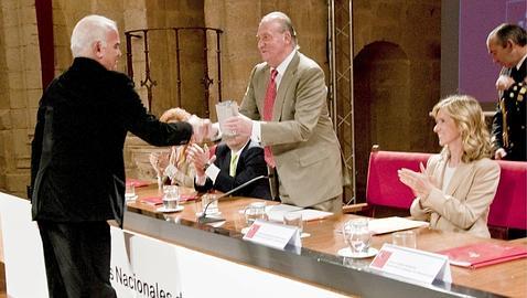 El Rey entrega los Premios Nacionales de Dise�o a �scar Marin� y al Grupo Kettal