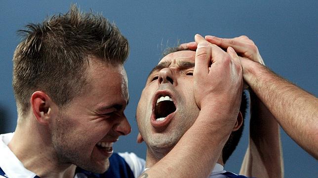 Tamudo sigue haciendo goles al Osasuna Tamudo sigue haciendo goles al Osasuna