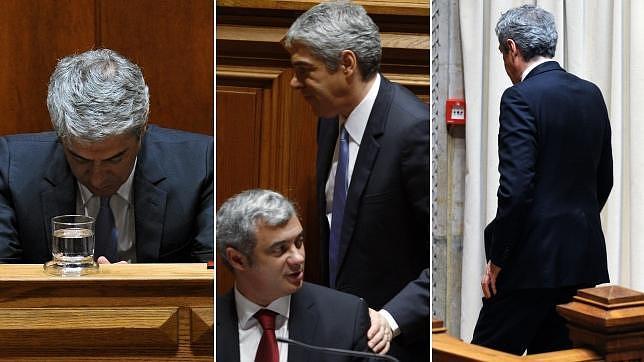 Sócrates dimite tras rechazar el Parlamento portugués su nuevo plan de ajuste Sócrates dimite tras rechazar el Parlamento portugués su nuevo plan de ajuste