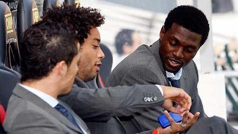 De viaje con los jugadores del Madrid